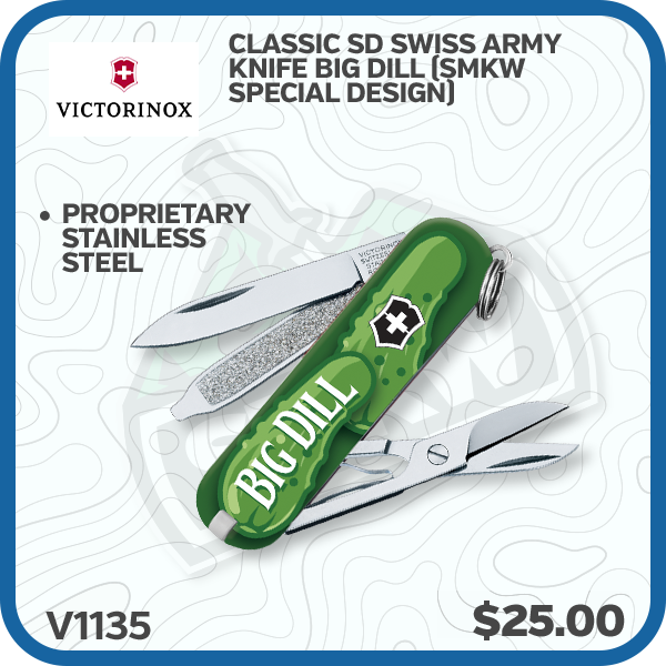 Victorinox Classic SD Swiss Army Knife Big Dill (SMKW Special Design)
