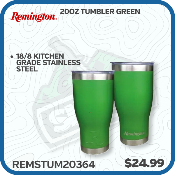 Remington 20oz Tumbler Green