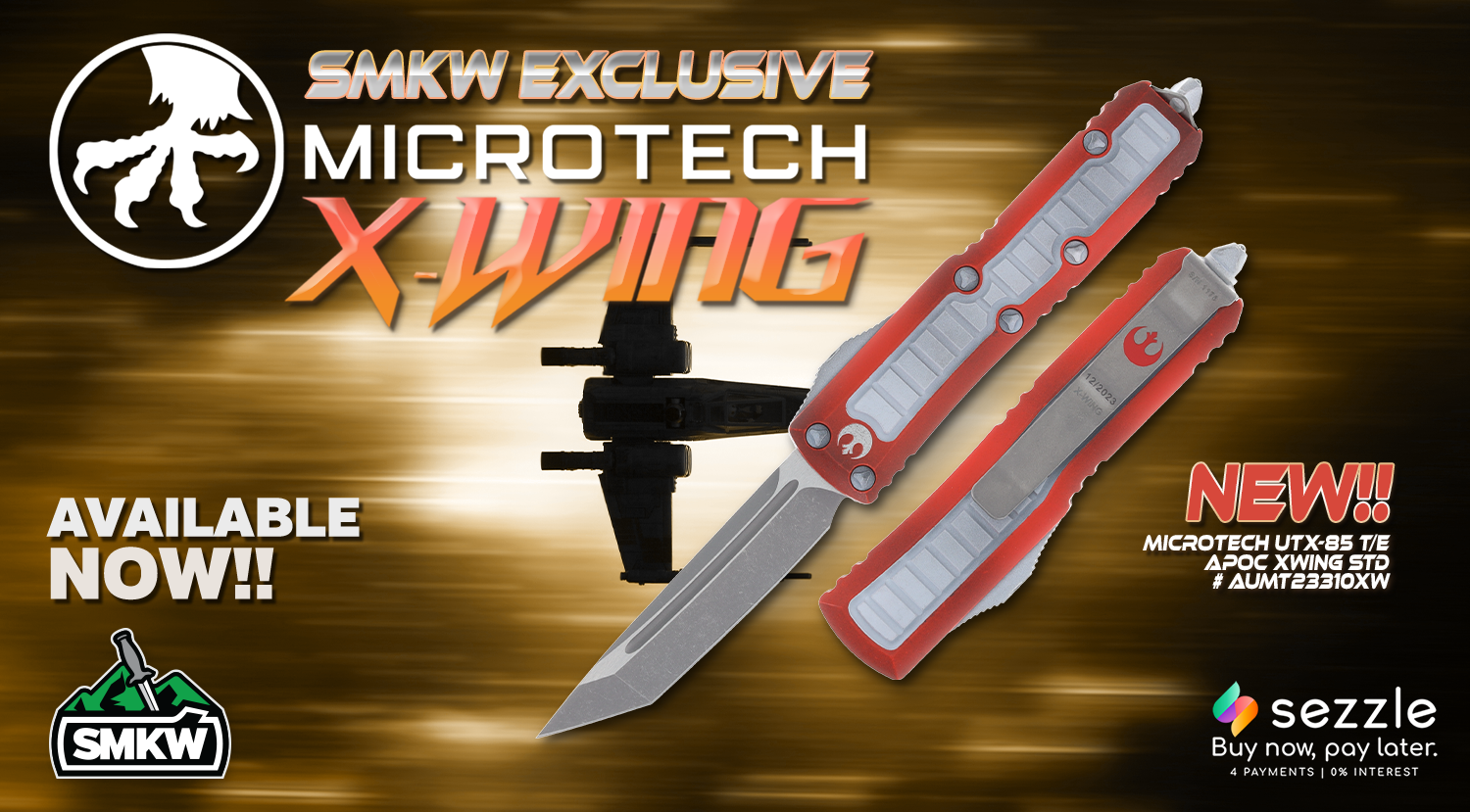 Microtech UTX-85 X-Wing Tanto Edge