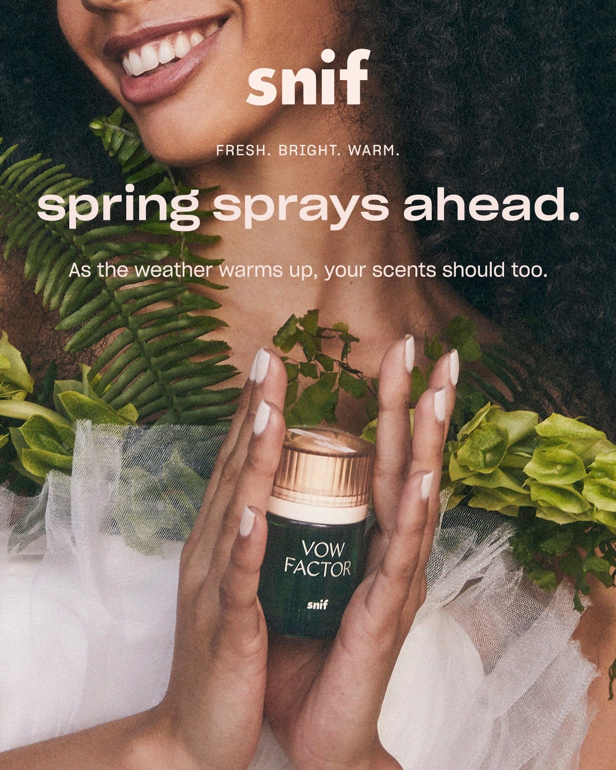 As the weather warms up, your scents should too.