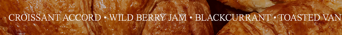 Wild Berry Jam · Blackcurrant · Toasted Vanilla · Tonka Bean · Sandalwood · Croissant Accord
