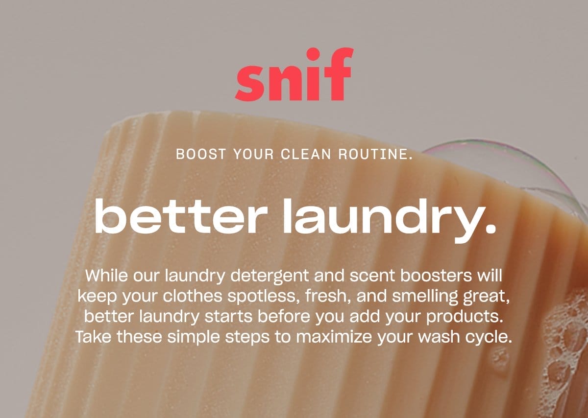 Shop Snif Laundry. ↗