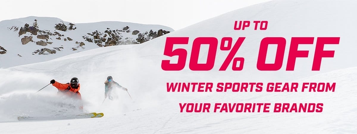 Up To 50% Off Winter Sports Gear from Your Favorite Brands