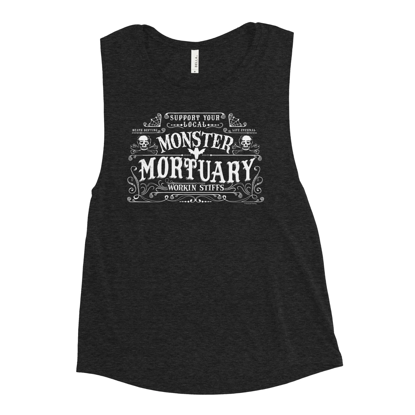 MONSTER MORTUARY MUSCLE TANK TOP