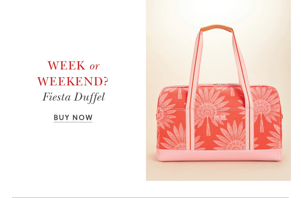 Fiesta Duffle Palmetto Frond