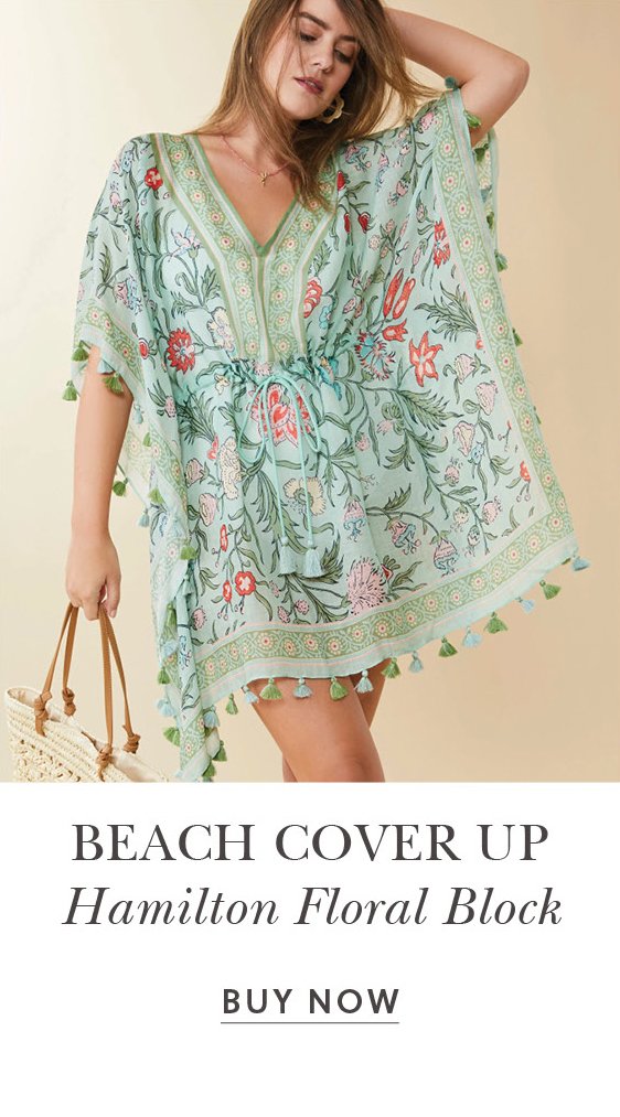 Beach Cover Up in Hamilton Floral
