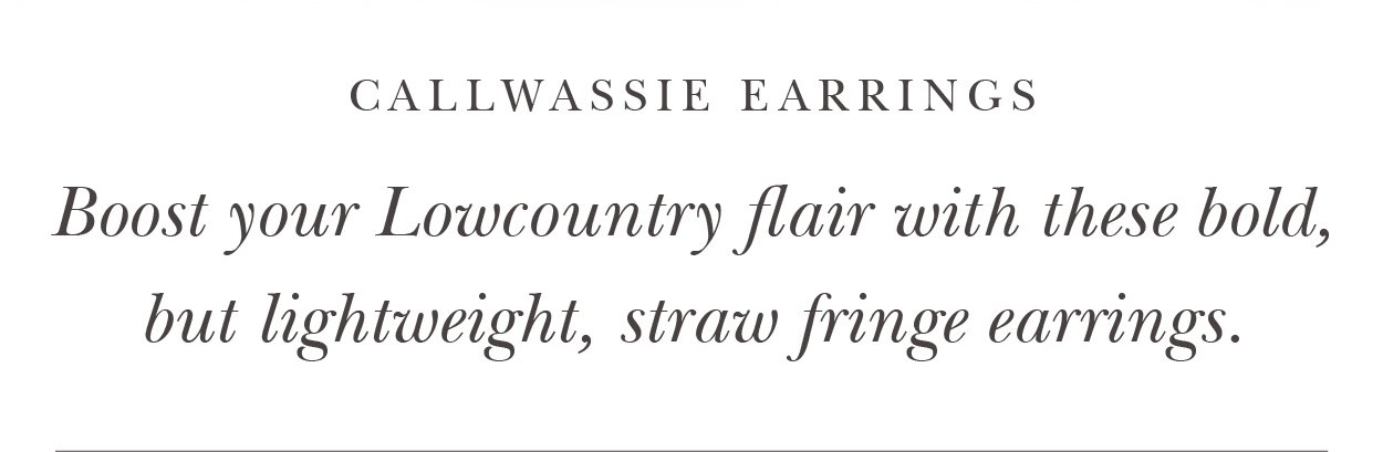 Callawassie Earrings Blue