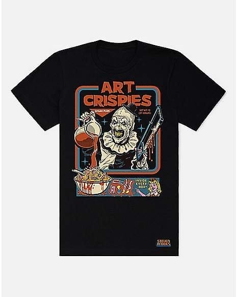 Art Crispies Terrifier T Shirt - Steven Rhodes