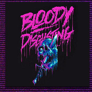 Neon Knife T Shirt - Bloody Disgusting
