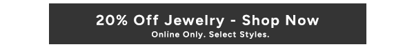 20% Off Jewelry