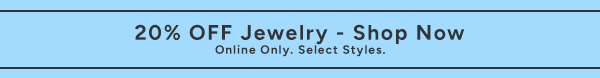 20% Off Jewelry