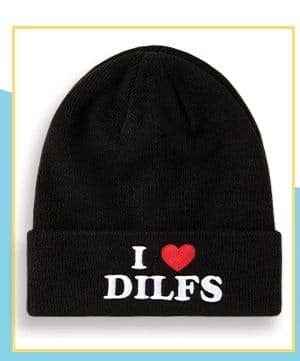 I Heart DILFs Knit Hat - Danny Duncan