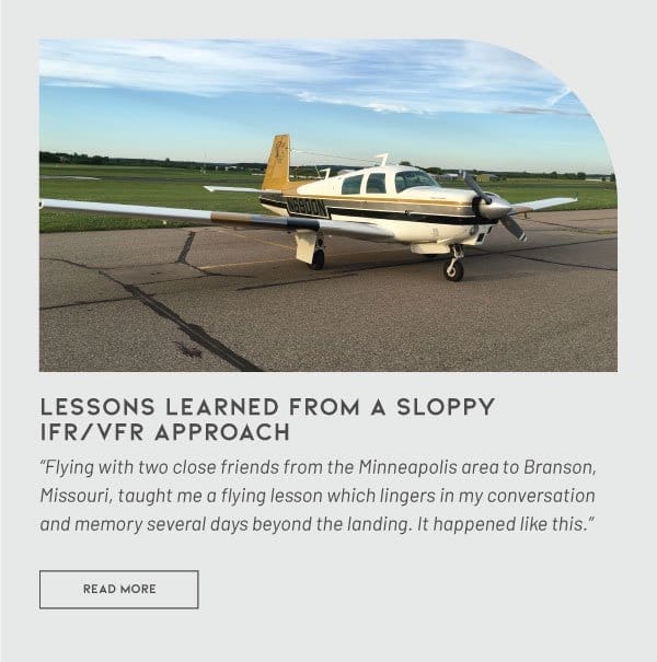 Lessons learned from a sloppy IFR/VFR approach