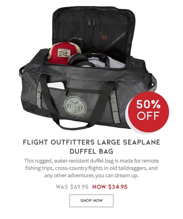 Flight Outfitters Large Seaplane Duffel Bag