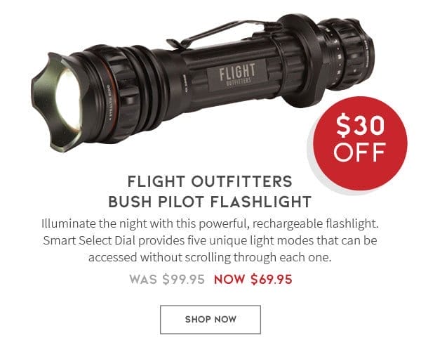 Flight Outfitters Bush Pilot Flashlight