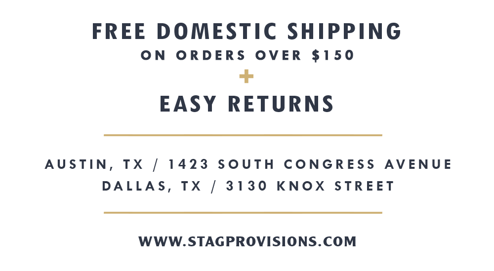 Free Domestic Shipping On Orders Over \\$150