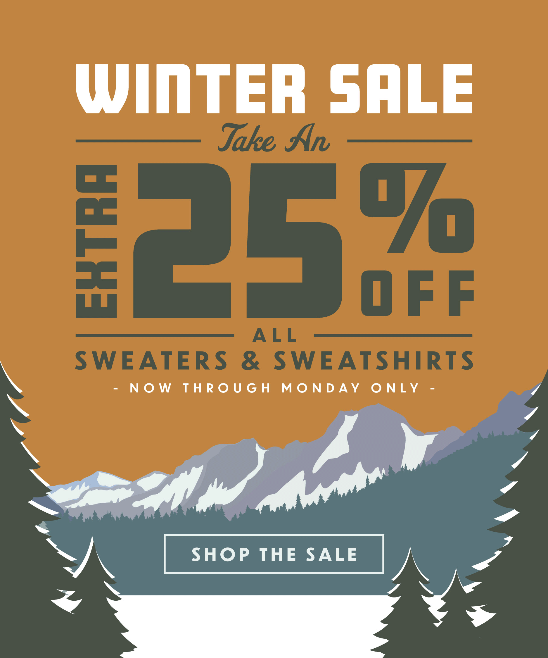 Extra 25% Off Sweaters