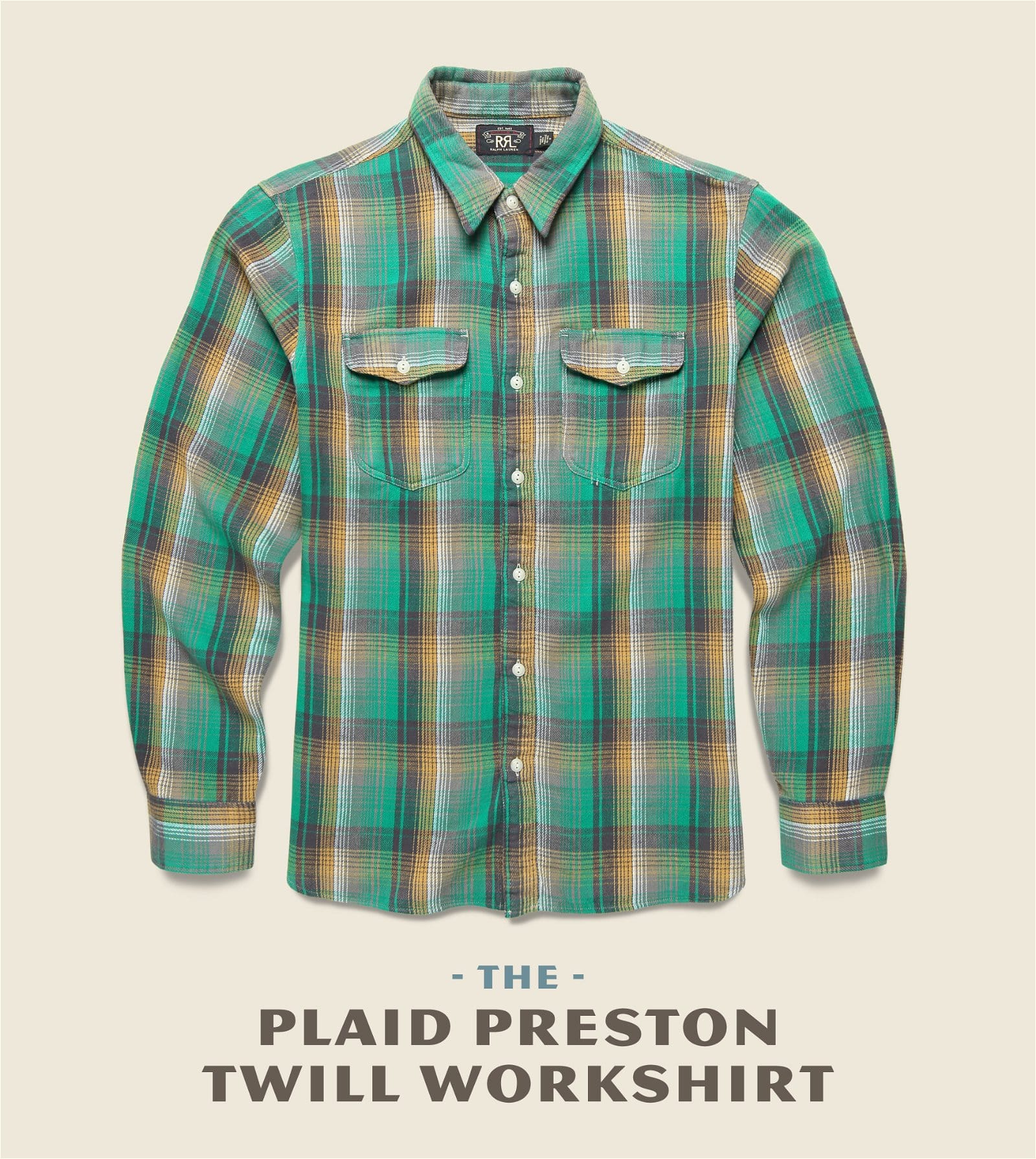 The Plaid Preston Twill Workshirt