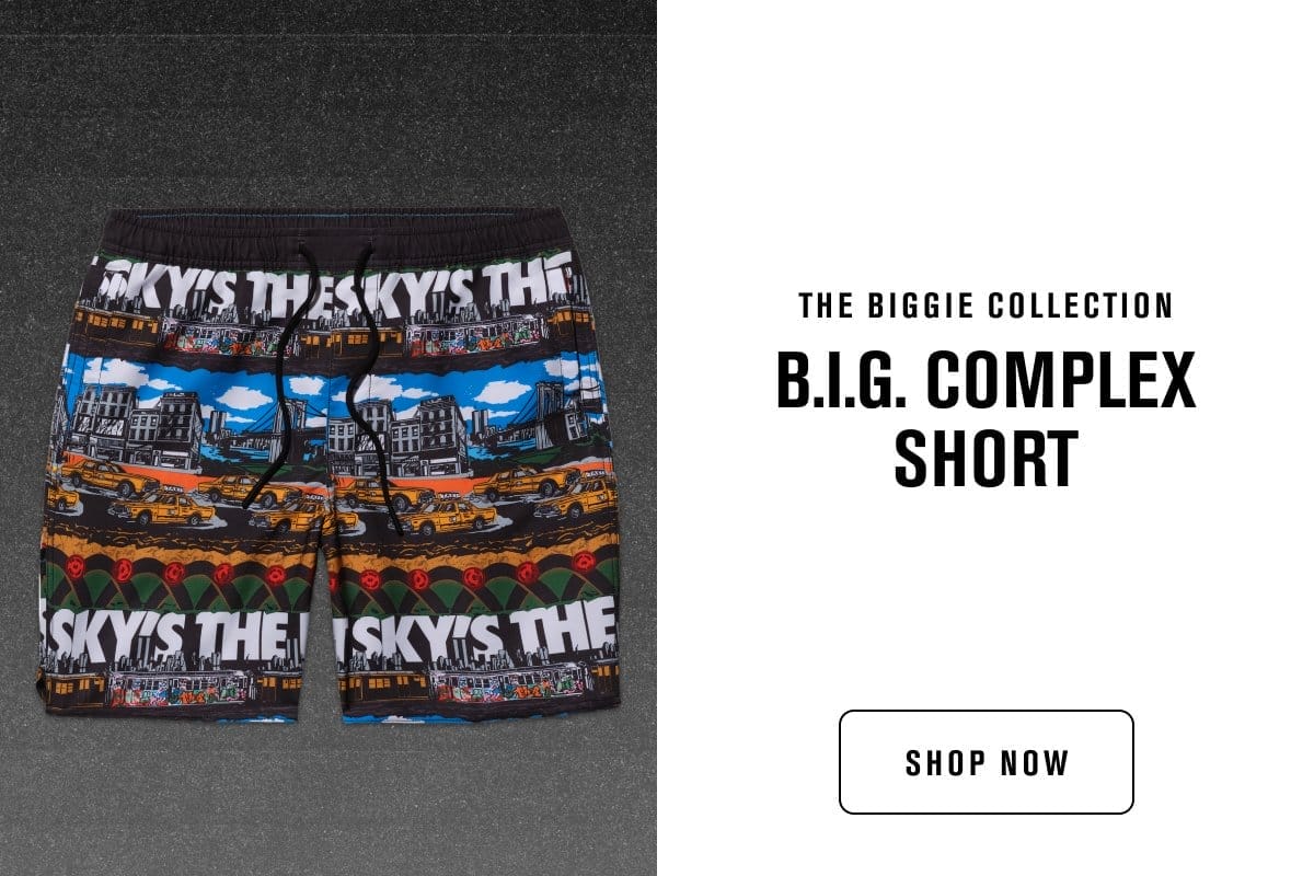 NOTORIOUS B.I.G. X STANCE COMPLEX ATHLETIC SHORT