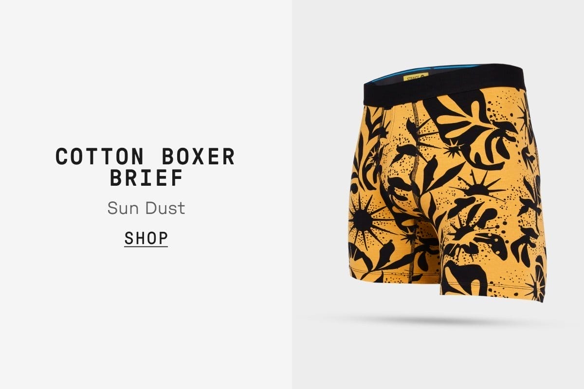 COTTON BOXER BRIEF