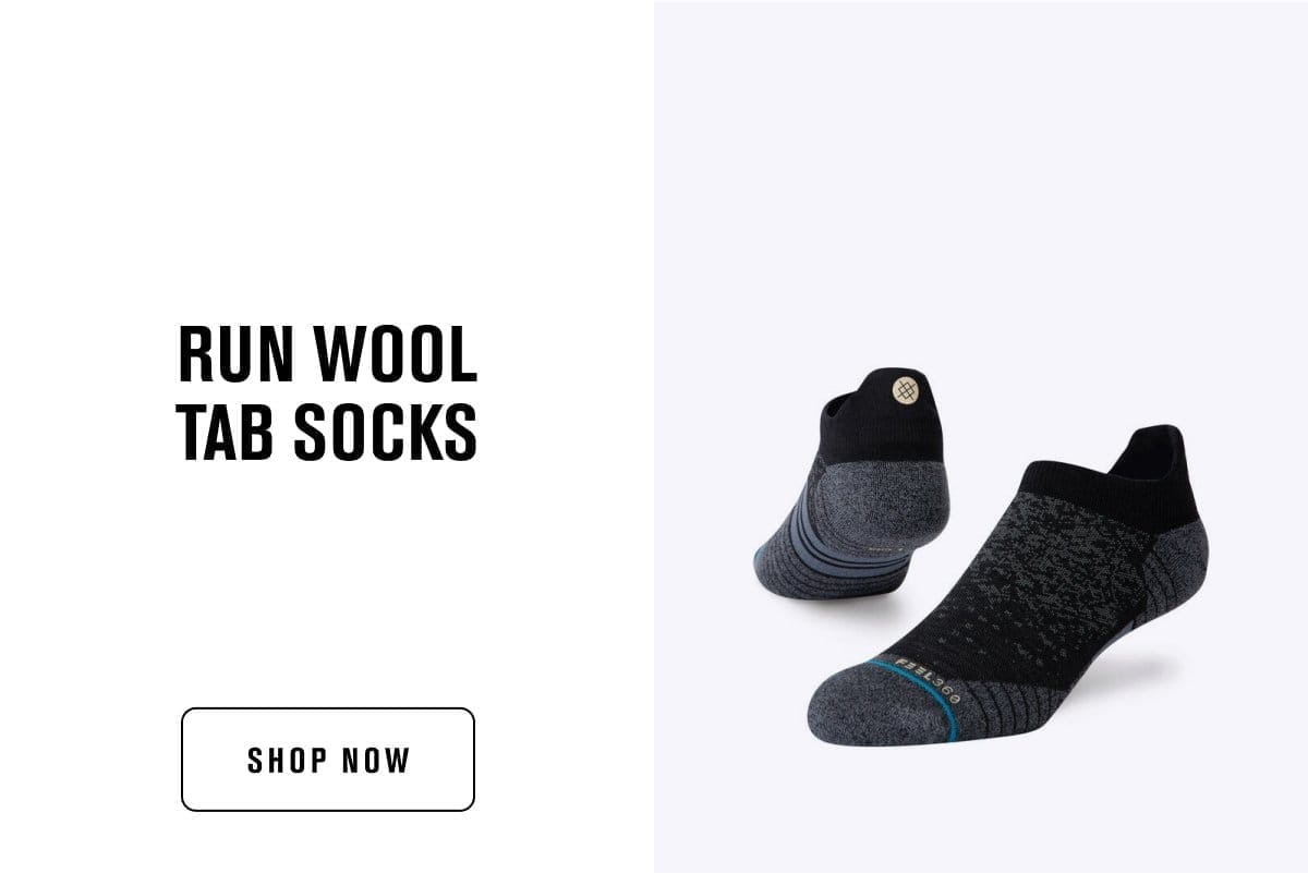 Run Wool Tab Socks