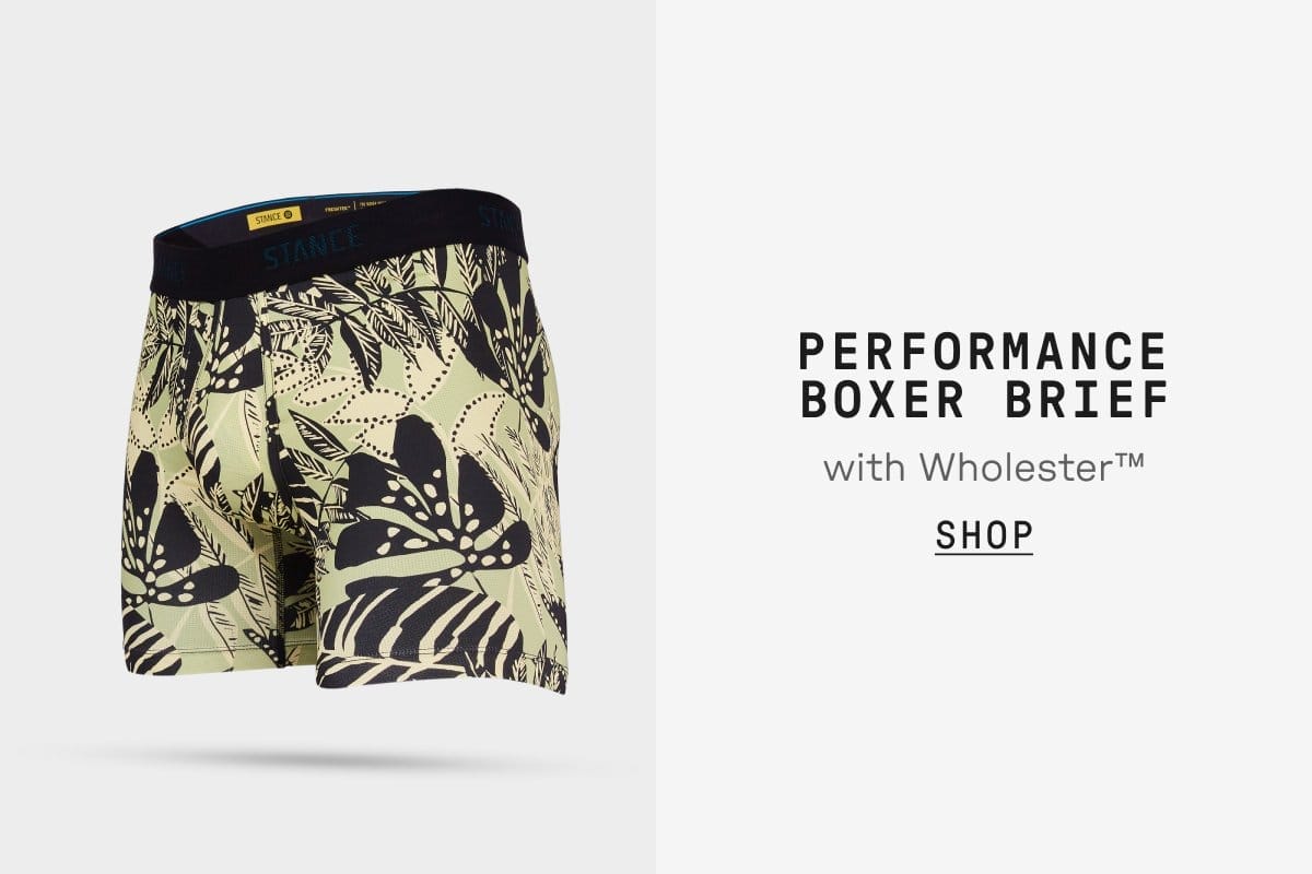 STANCE PERFORMANCE BOXER BRIEF WITH WHOLESTER™