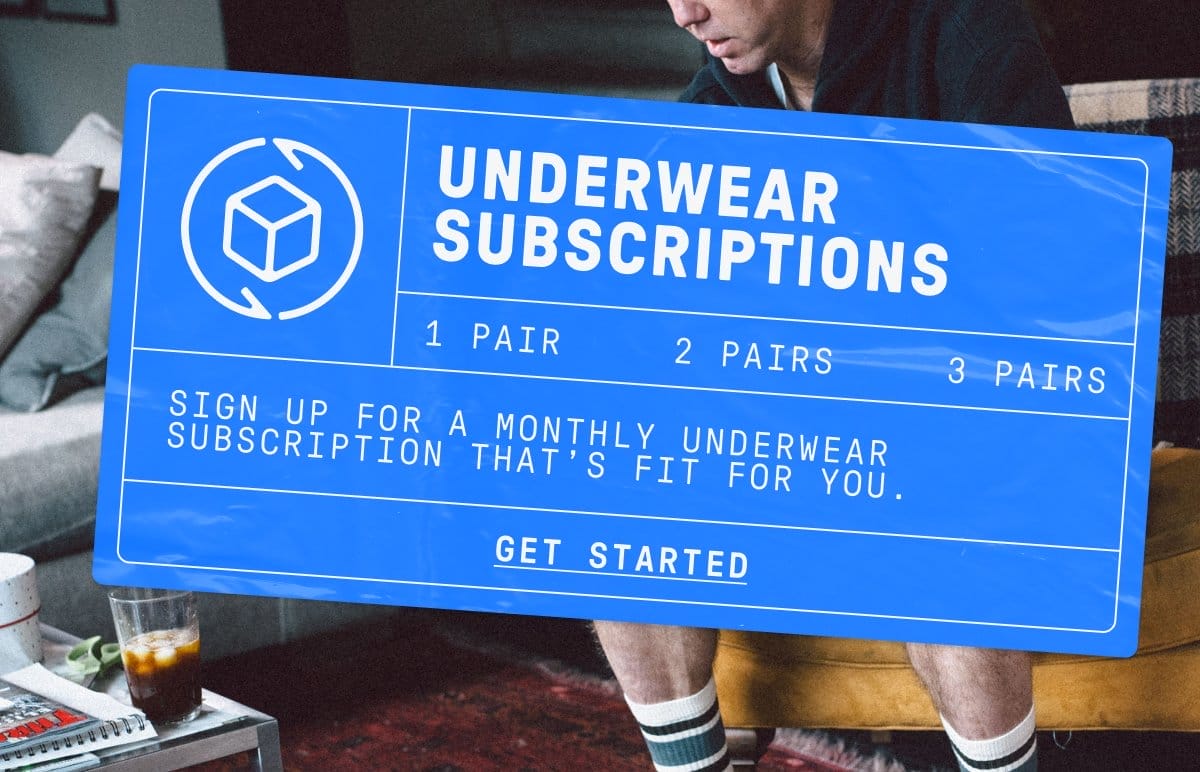 Underwear Subscription
