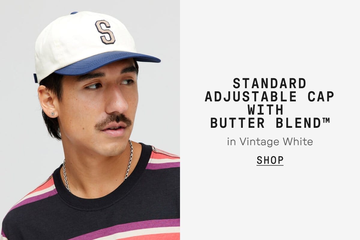 STANDARD ADJUSTABLE CAP WITH BUTTER BLEND™