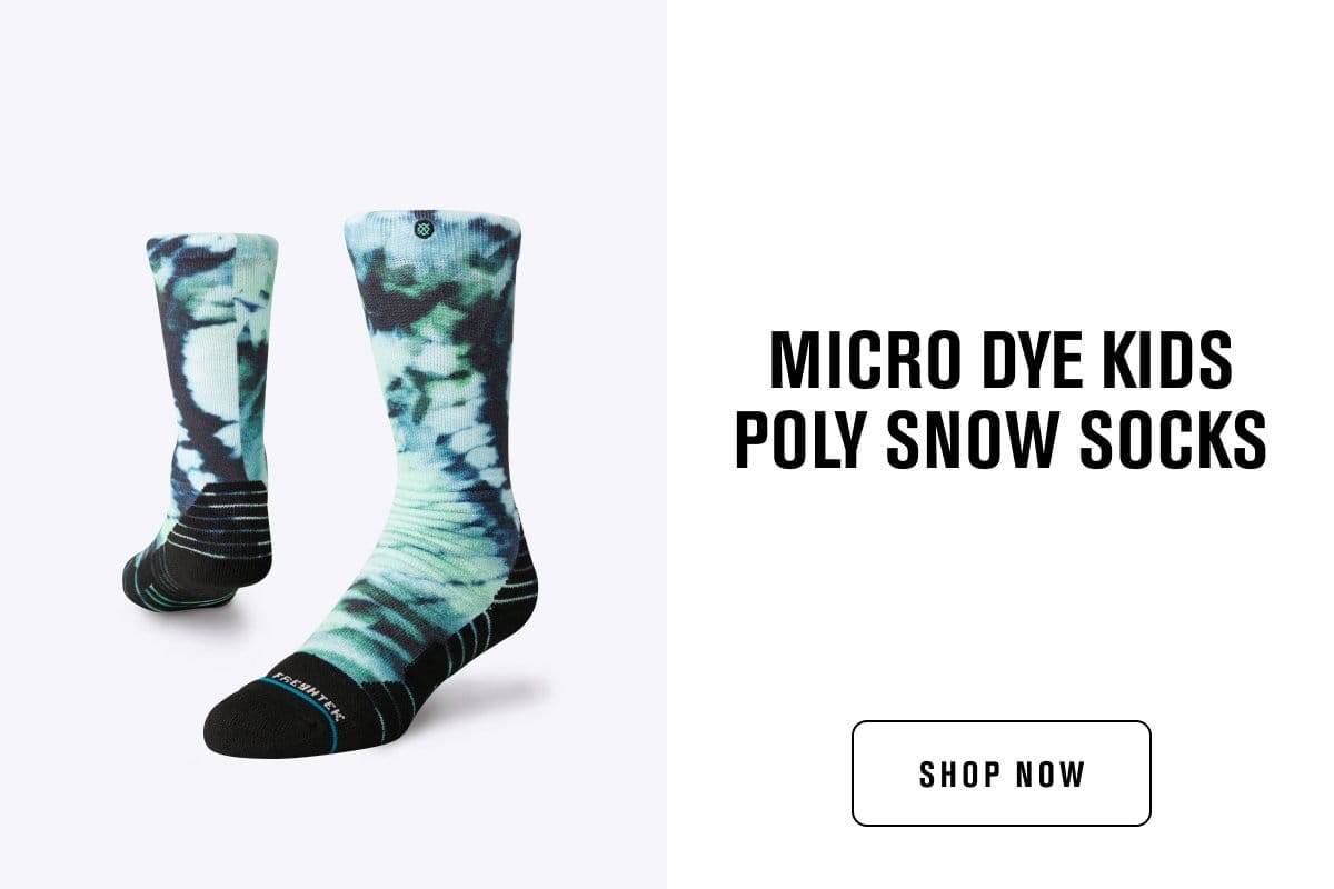 MICRO DYE KIDS POLY SNOW SOCKS