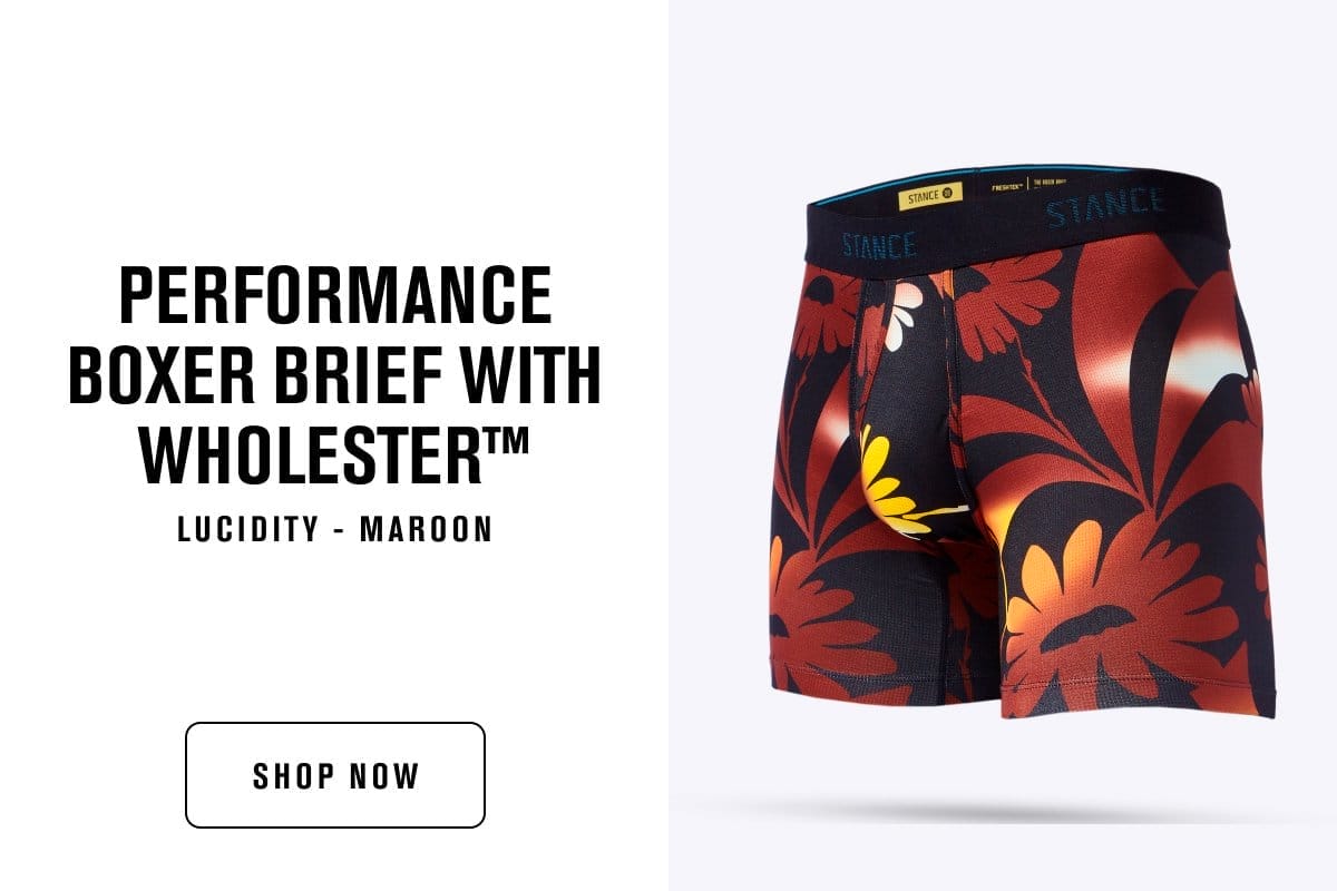 STANCE PERFORMANCE BOXER BRIEF WITH WHOLESTER™