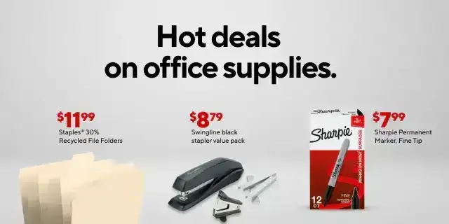 Don't Wait! Spring on the Hot Office Supplies Deals