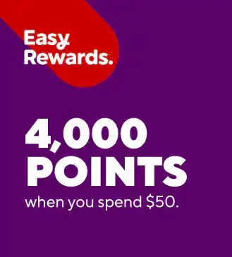 Loyalty Offer: 4K points when you spend \\$50 or more.