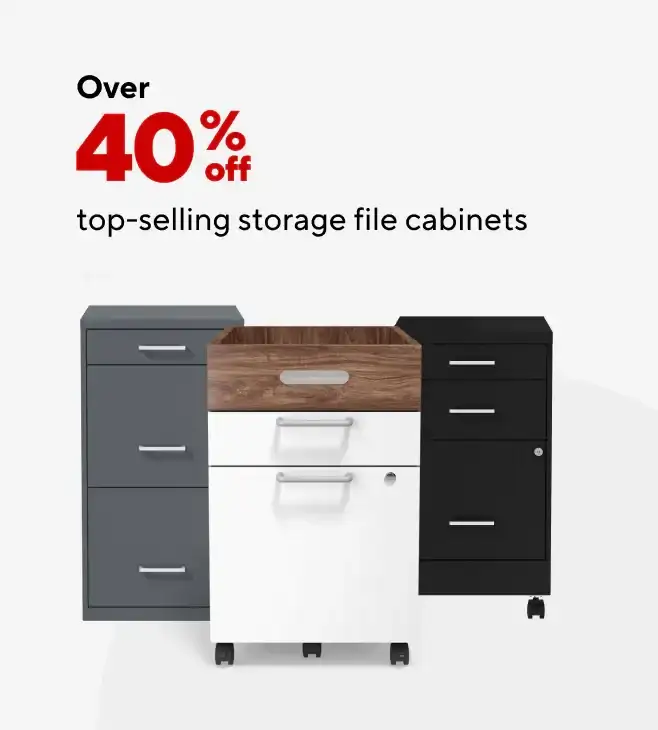 Over 40% Off Top Selling Storage File Cabinets