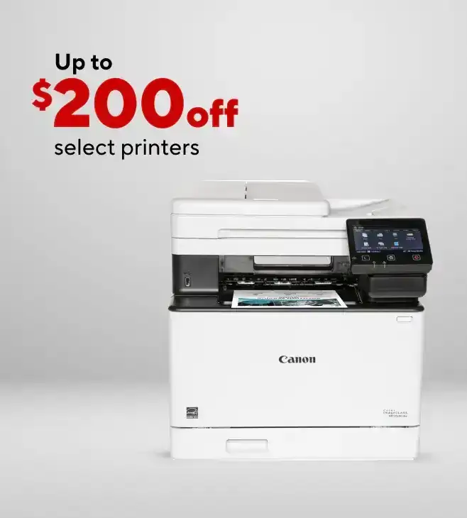 Printers up to \\$200 off
