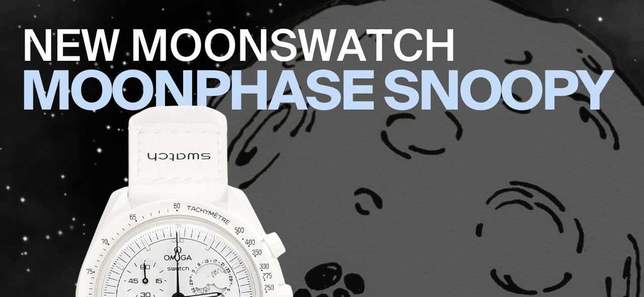 New Moonswatch Moonphase Snoopy