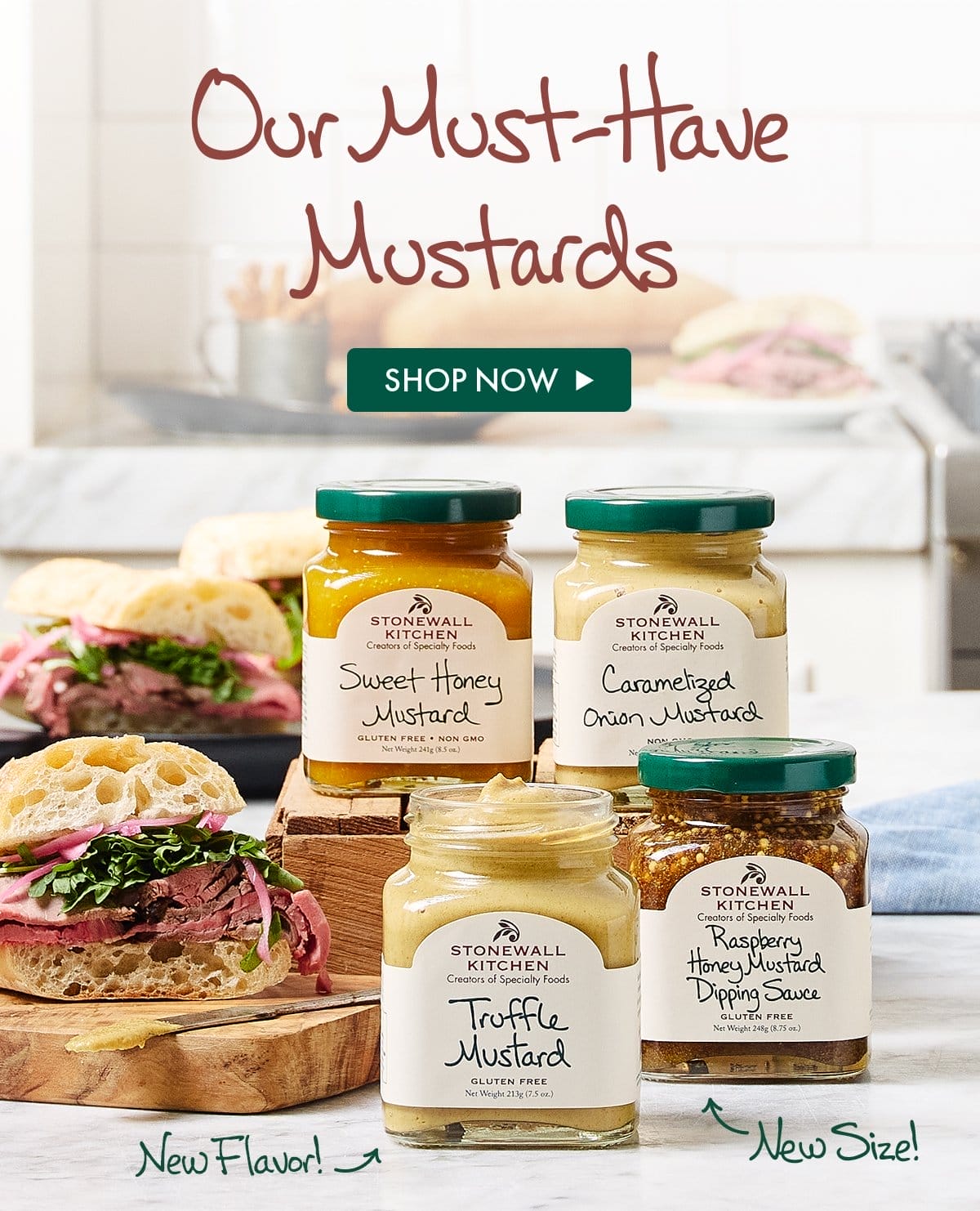 Our Must-Have Mustards - Shop Now