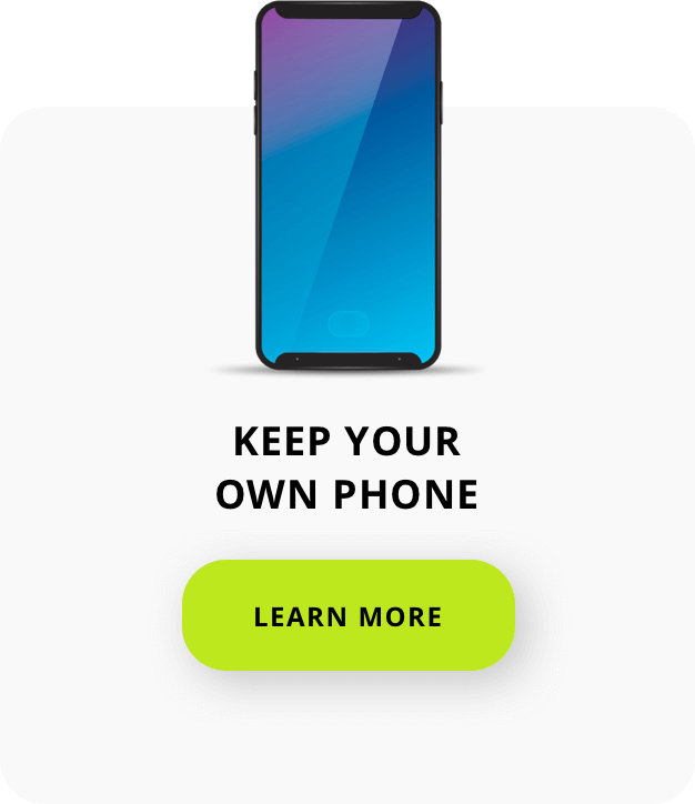 Keep your own phone