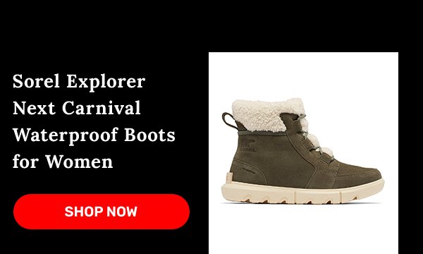 Sorel Explorer Next Carnival Waterproof Boots for Women