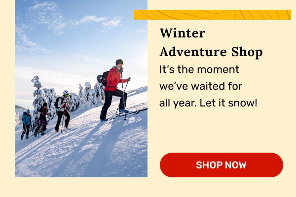 Winter Adventure Shop | Shop Now