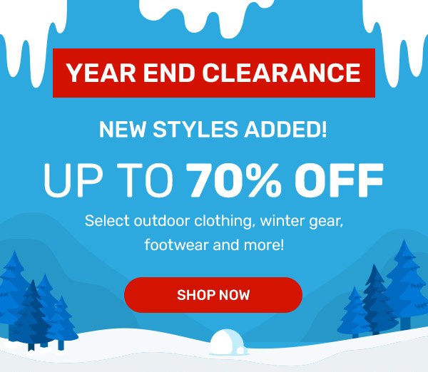 Year End Clearance | SHOP NOW