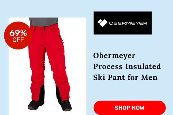 Obermeyer Process Insulated Ski Pant for Men