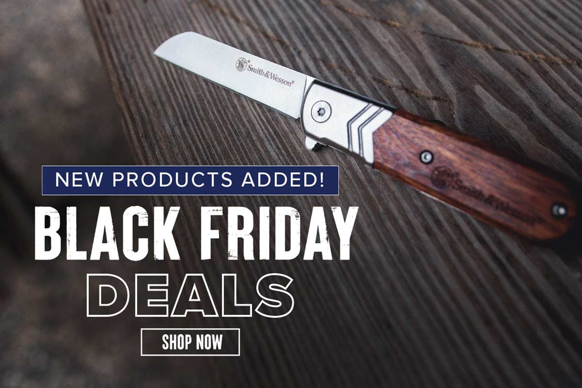 up to 60% off knives and flashlights, 20% off everything else