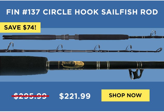 Fin #137 Circle Hook Sailfish Rod