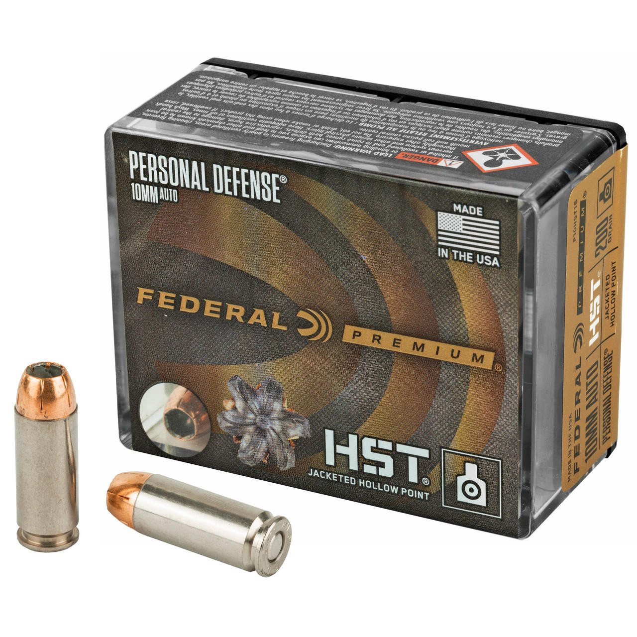 Image of Fed Pd Hst 10mm 200gr Jhp 20/200