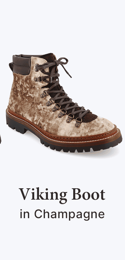 Viking Boot in Champagne