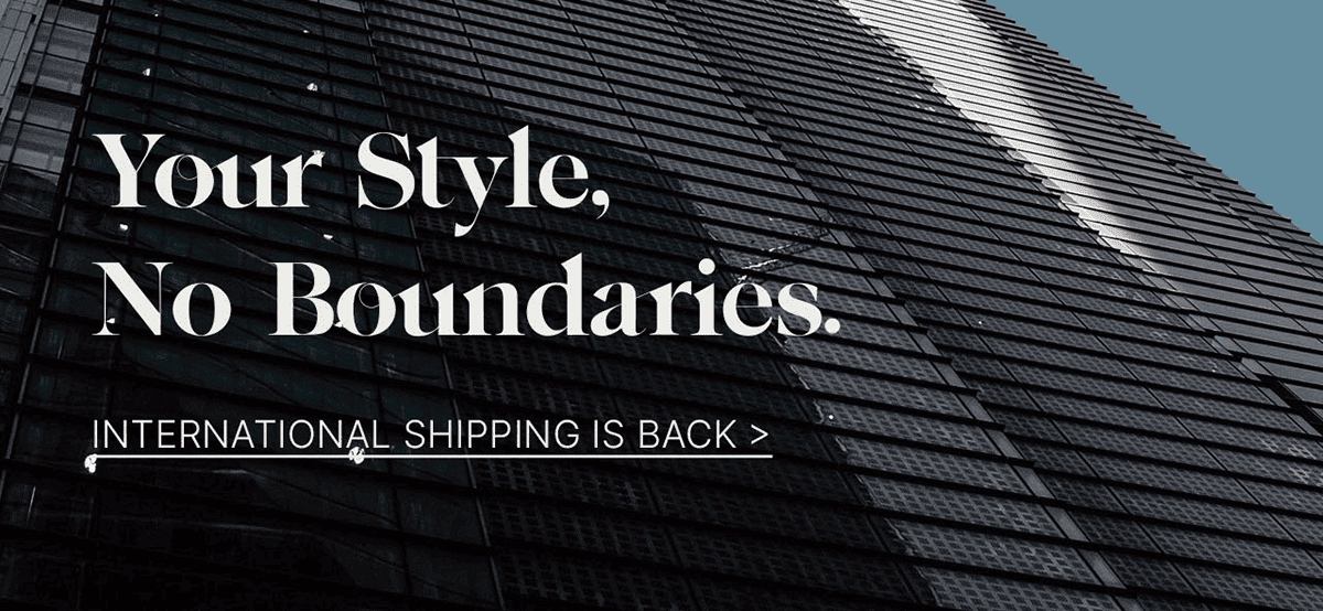 International Shipping is Back