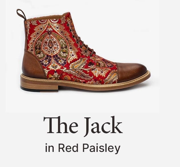 The Jack in Red Paisley