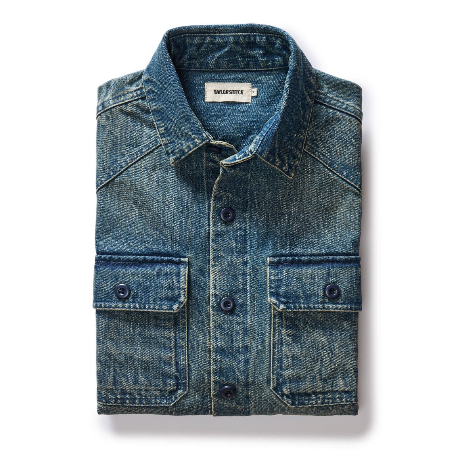 Image of The Shop Shirt in Sawyer Wash Selvage Denim