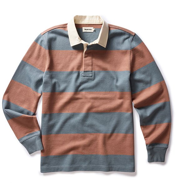 The Rugby Shirt in Faded Brick