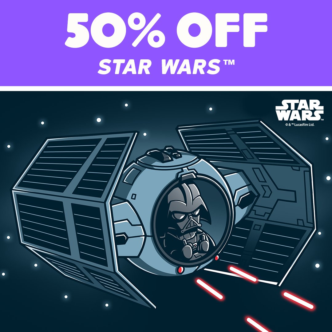 50% off Star Wars